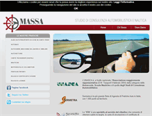 Tablet Screenshot of agenziamassa.com